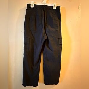 Hollister  cargo black oversized pants
